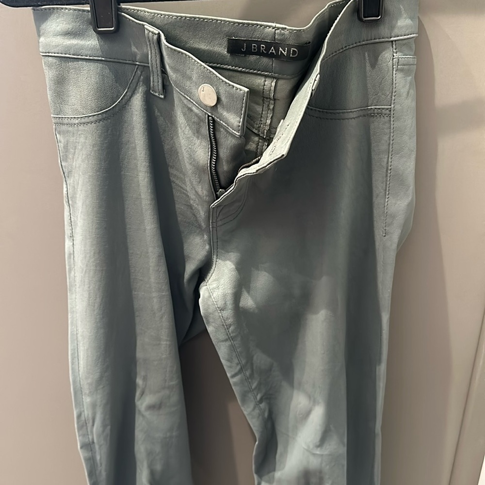 J Brand leather leggings